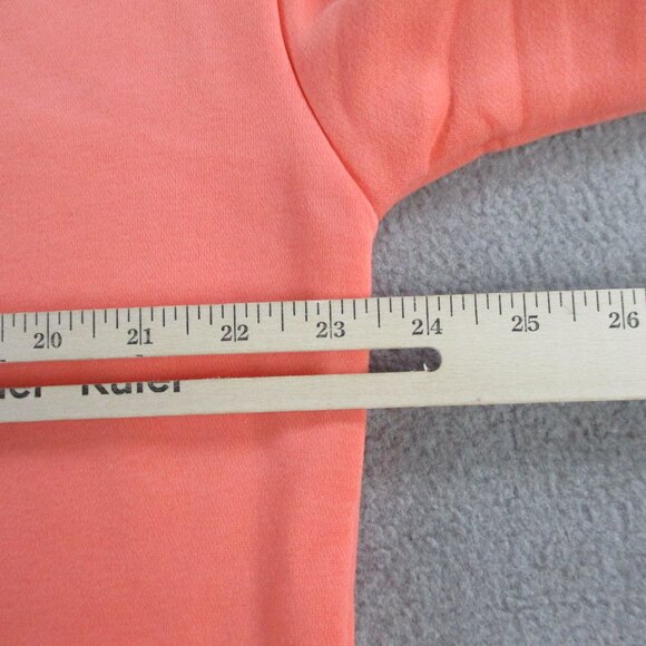 Comfrt Hoodie Adult Medium Coral Orange Signature Sweatshirt Pullover Fleece NEW - Picture 8 of 11